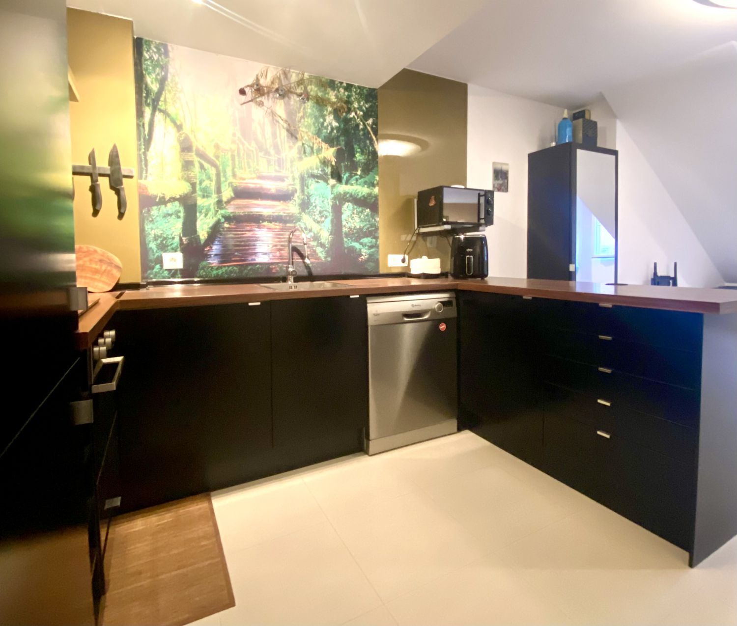 Küche von Maisonette miete in Loeches mit Klimaanlage, Heizung und Abstellraum