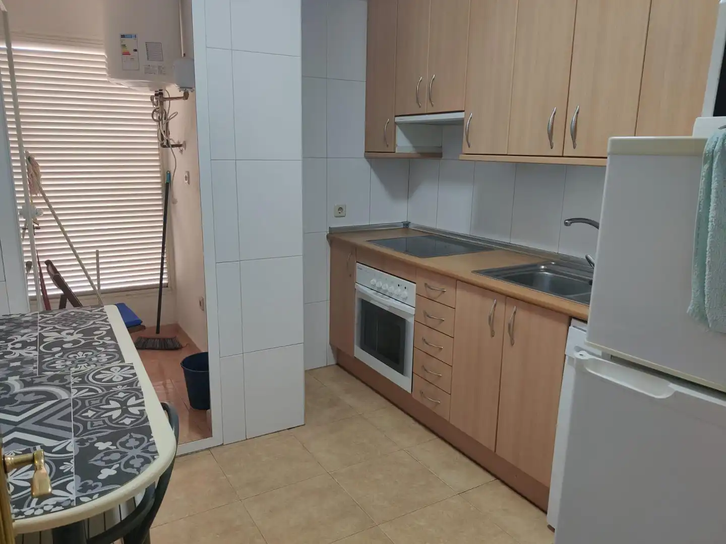 Kitchen of Flat for rent in El Vellón  with Heating, Terrace and Storage room