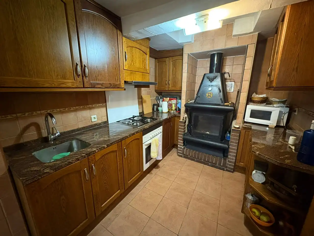Kitchen of Country homes for sale in Castillejo de Robledo  with Heating, Parquet flooring and Terrace
