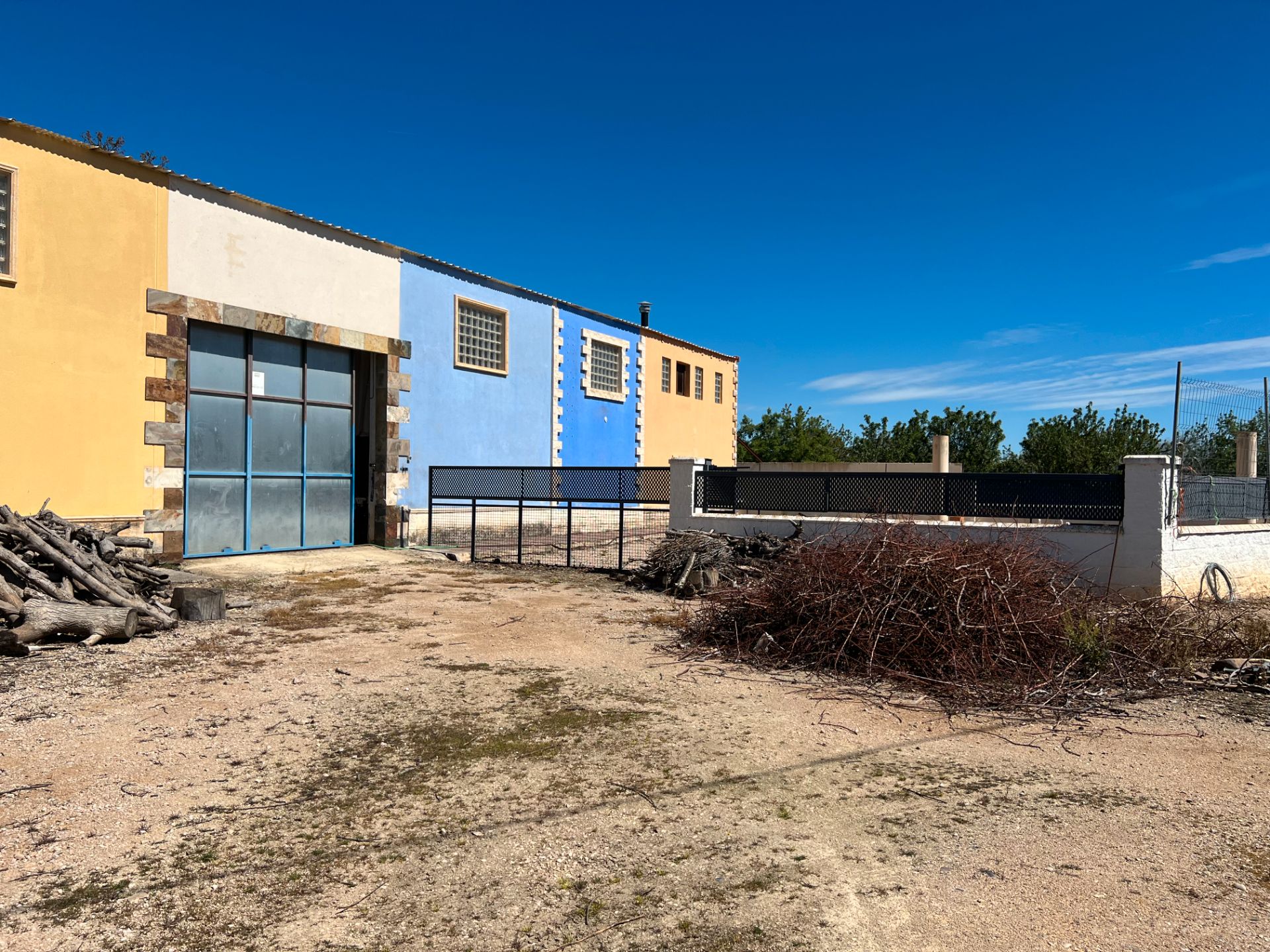 Exterior view of Industrial buildings for sale in Ainzón