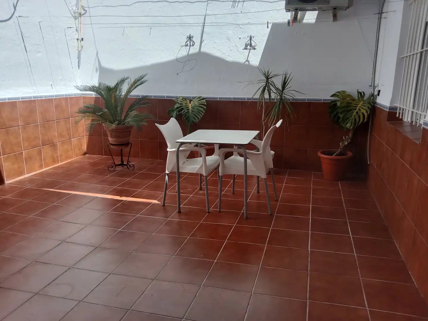 Terraza de Piso de alquiler en Dos Hermanas con Amueblado
