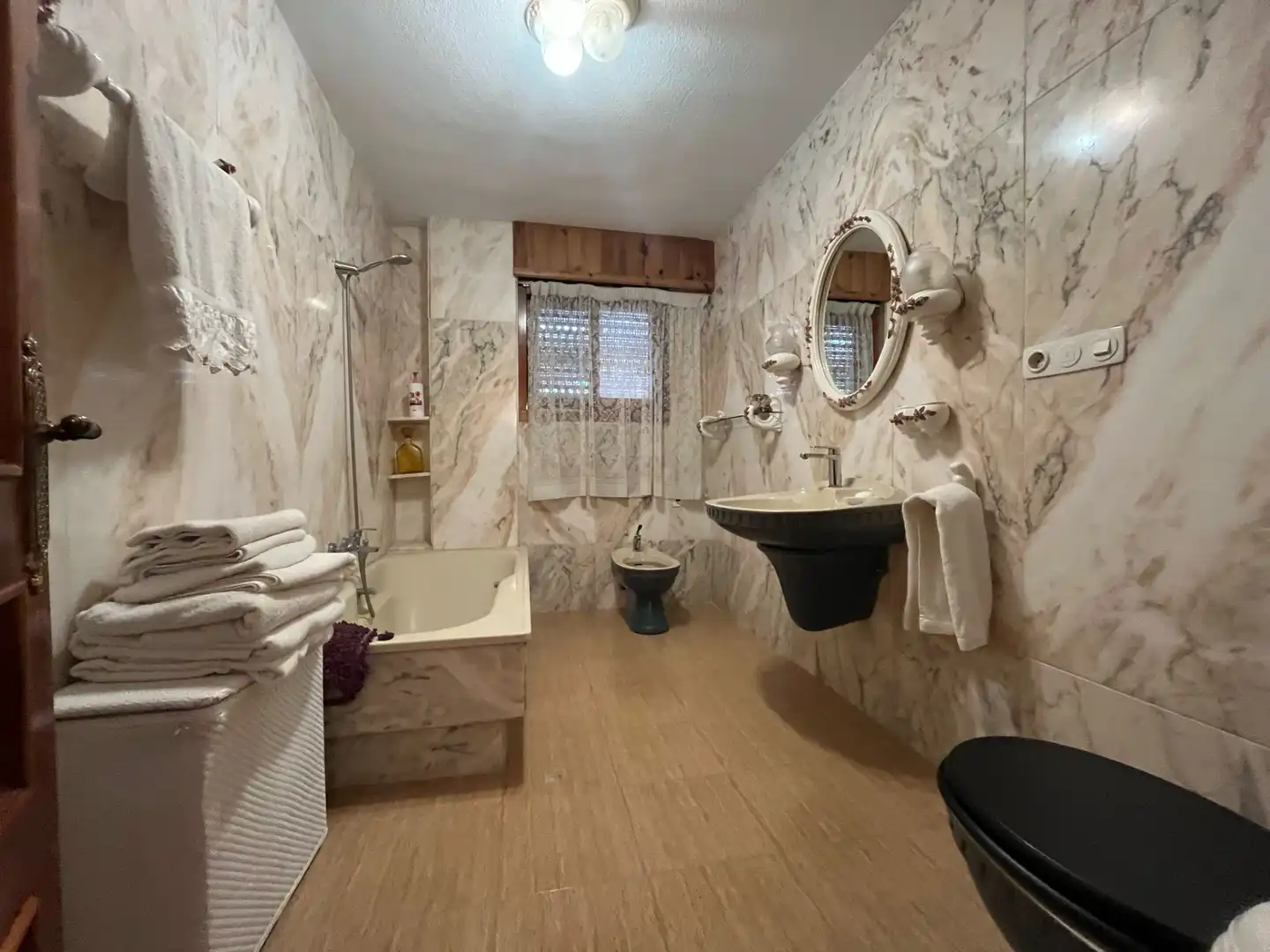 Baño de Casa o chalet en venta en Macastre con Aire acondicionado, Jardín privado y Terraza