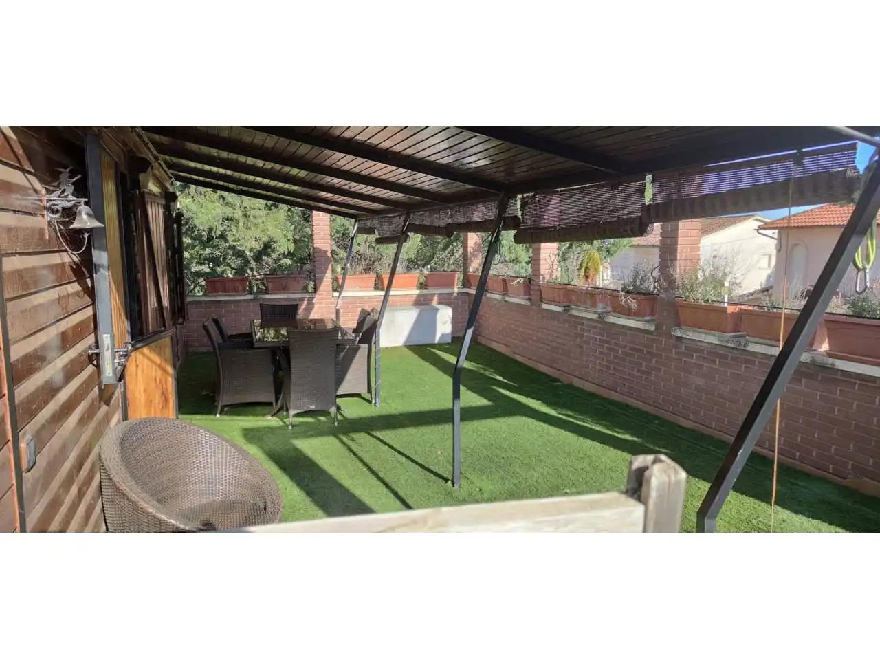 Terrassa de Casa o xalet en venda en Medrano amb Aire condicionat, Calefacció i Jardí privat