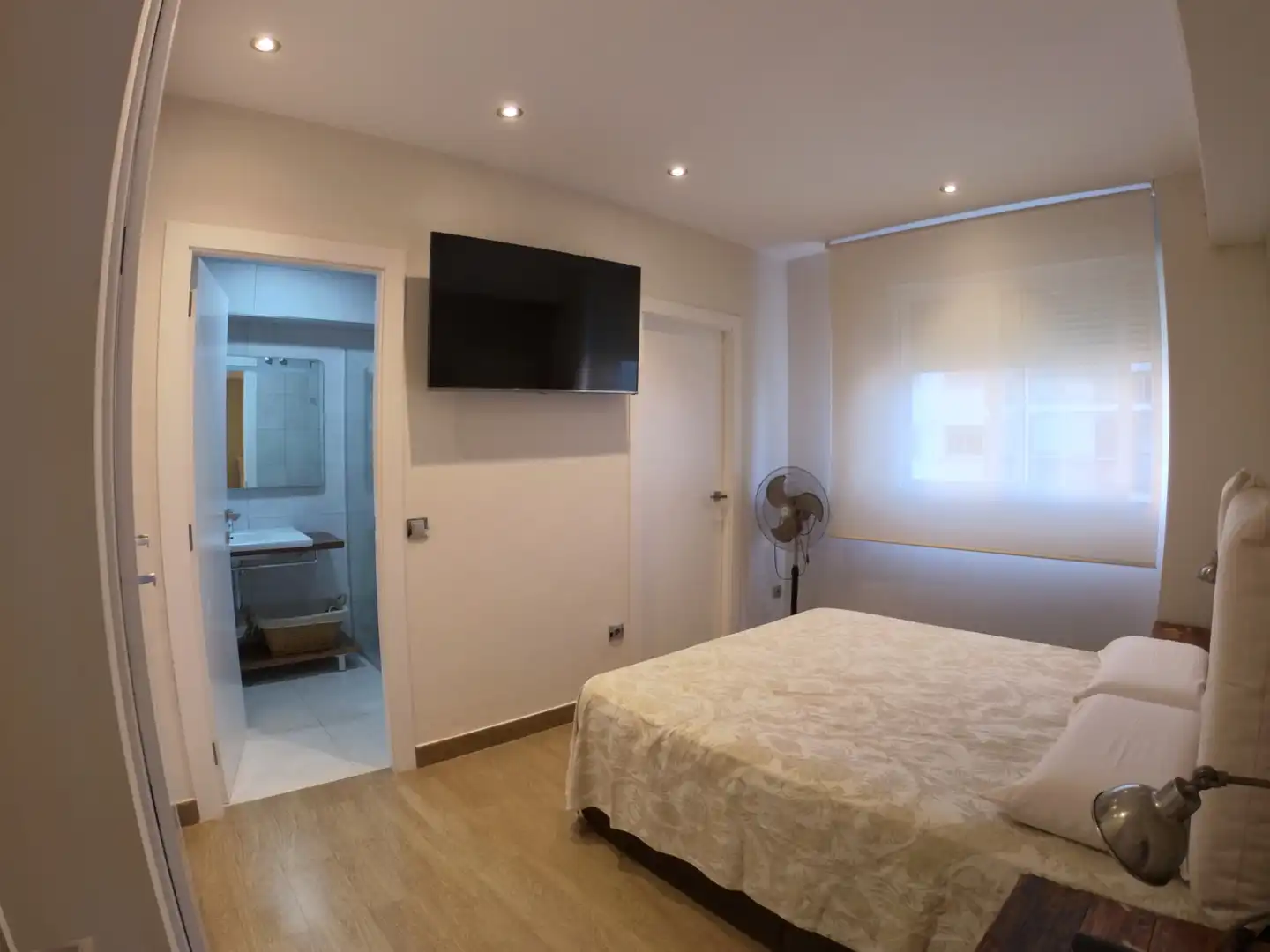 Schlafzimmer von Wohnung zum Verkauf in Castellón de la Plana / Castelló de la Plana mit Klimaanlage, Heizung und Terrasse