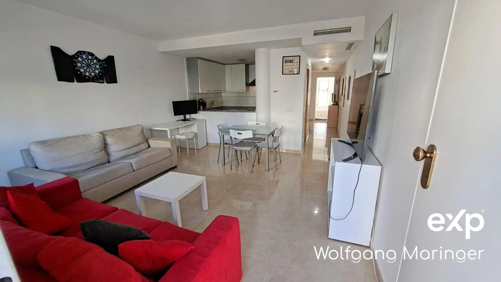 Sala d'estar de Dúplex en venda en Oliva amb Aire condicionat, Calefacció i Jardí privat