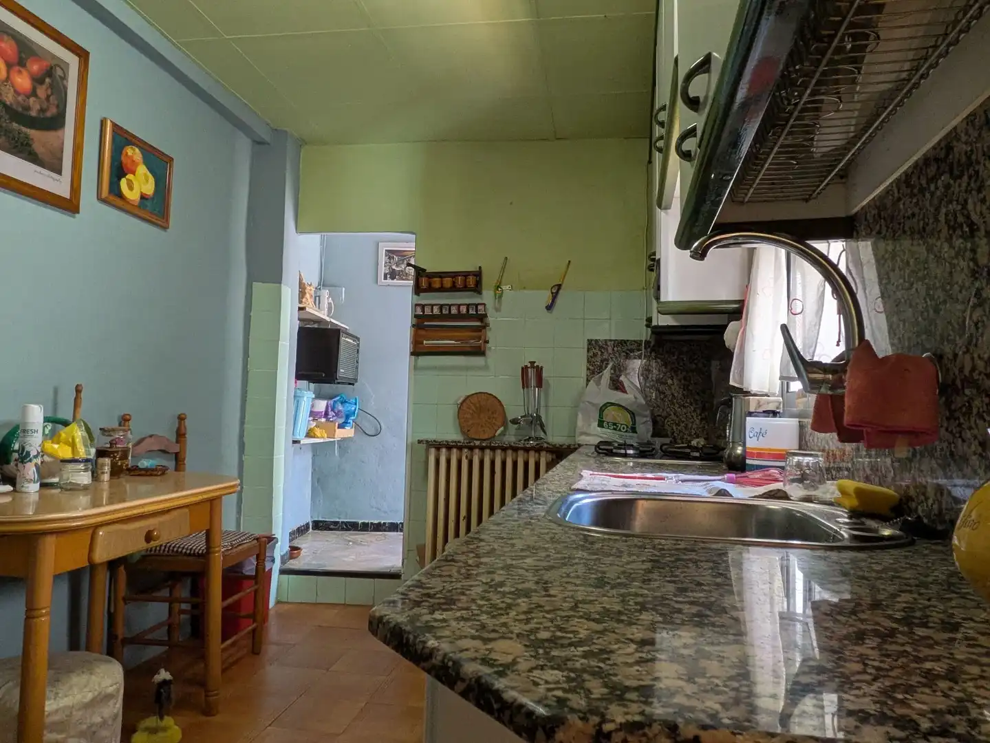 Cocina de Finca rústica en venta en Monzón con Calefacción, Jardín privado y Terraza