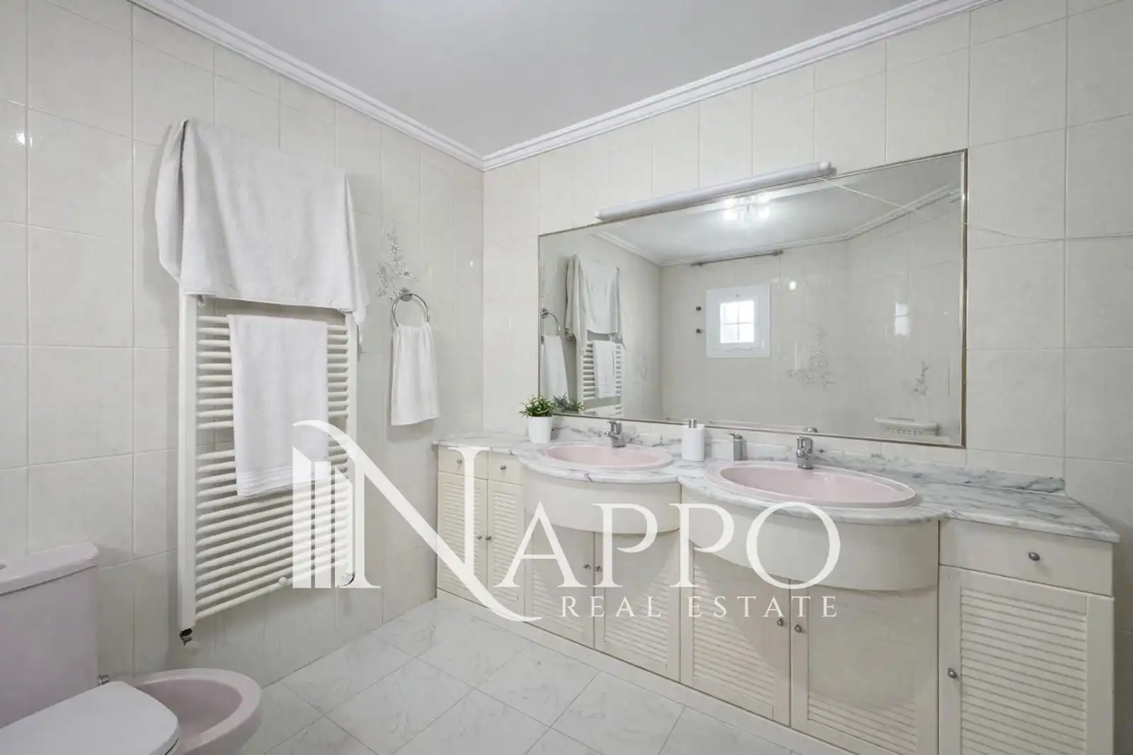 Baño de Casa adosada en venta en  Palma de Mallorca con Aire acondicionado, Calefacción y Jardín privado