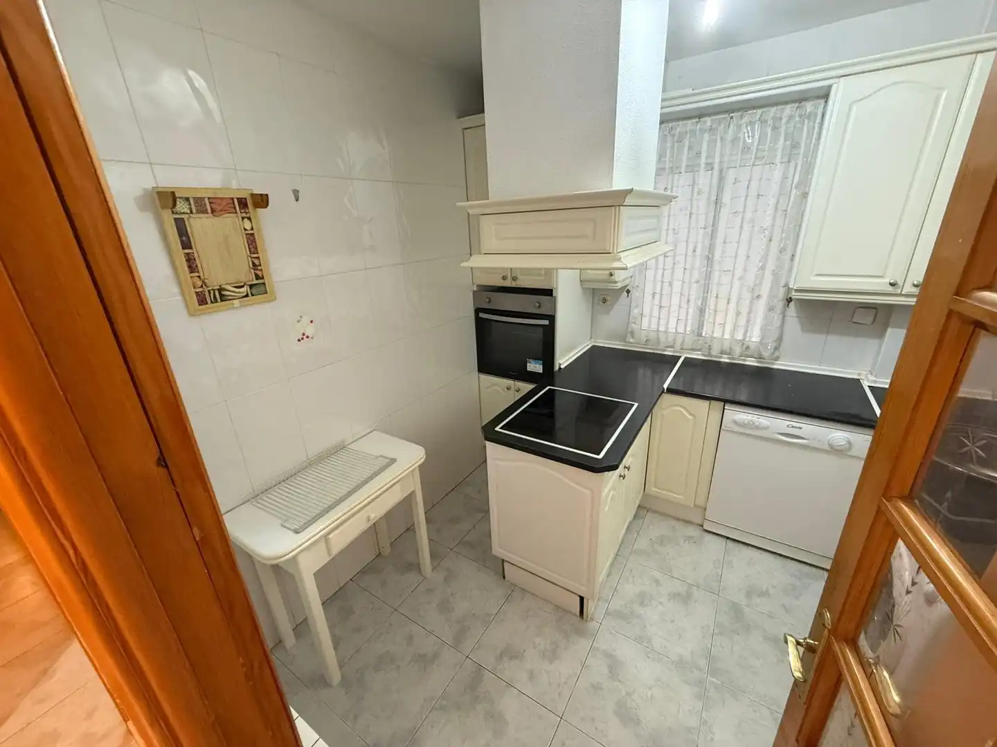 Kitchen of Flat for rent in Cáceres  with Heating, Furnished and Balcony