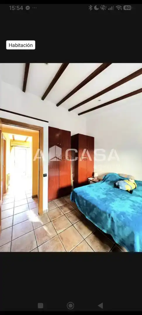 Habitación de Casa adosada en venta en Badalona con Aire acondicionado