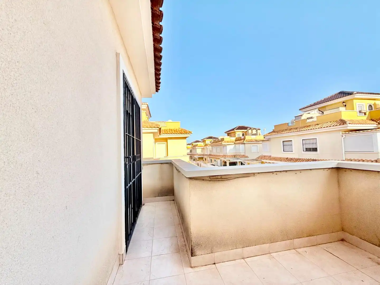 Balcony of Detached homes for sale in Pilar de la Horadada  with Air Conditioner, Private garden and Terrace