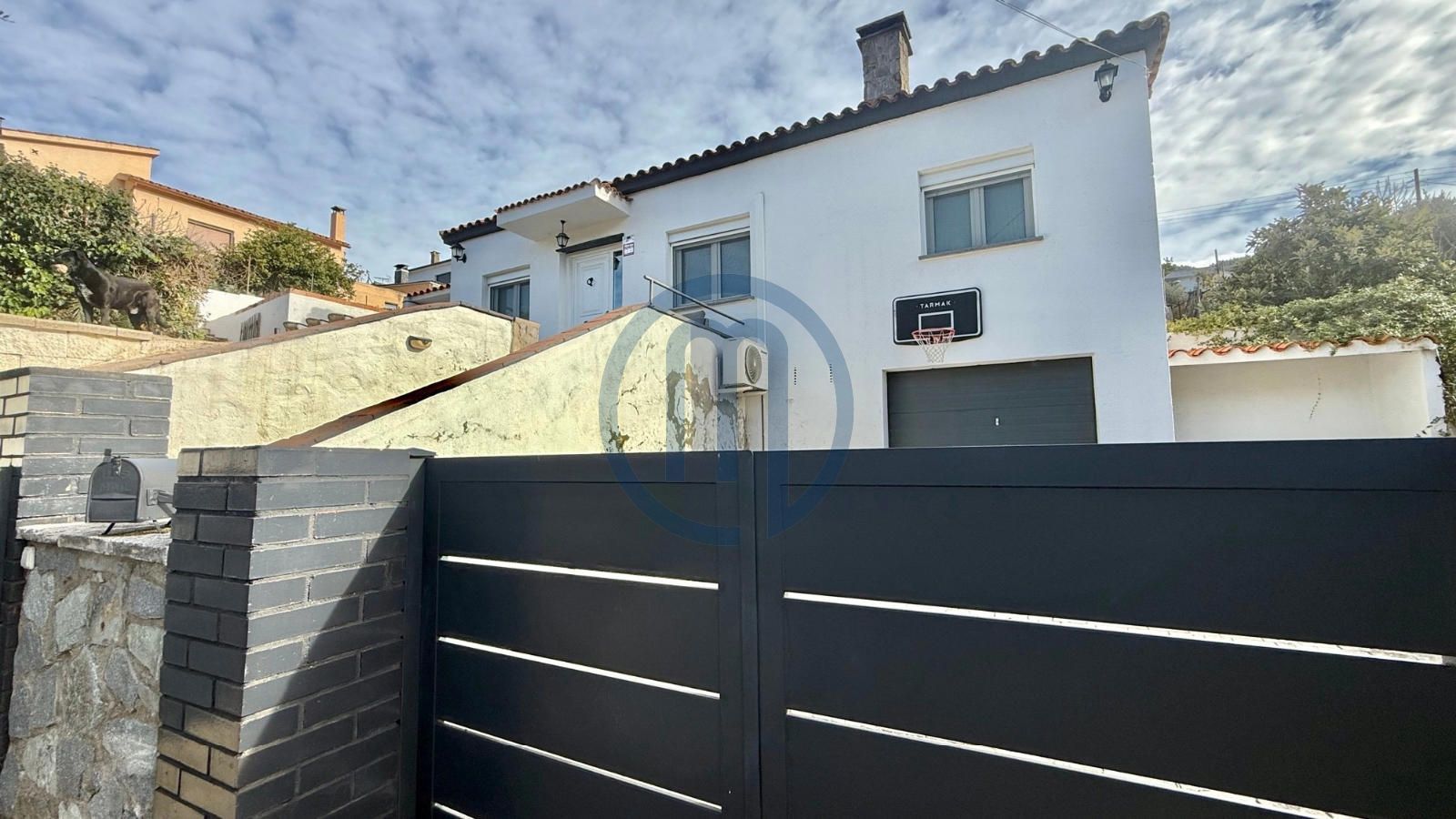 Exterior view of House or chalet for sale in Bigues i Riells del Fai  with Air Conditioner, Heating and Swimming Pool