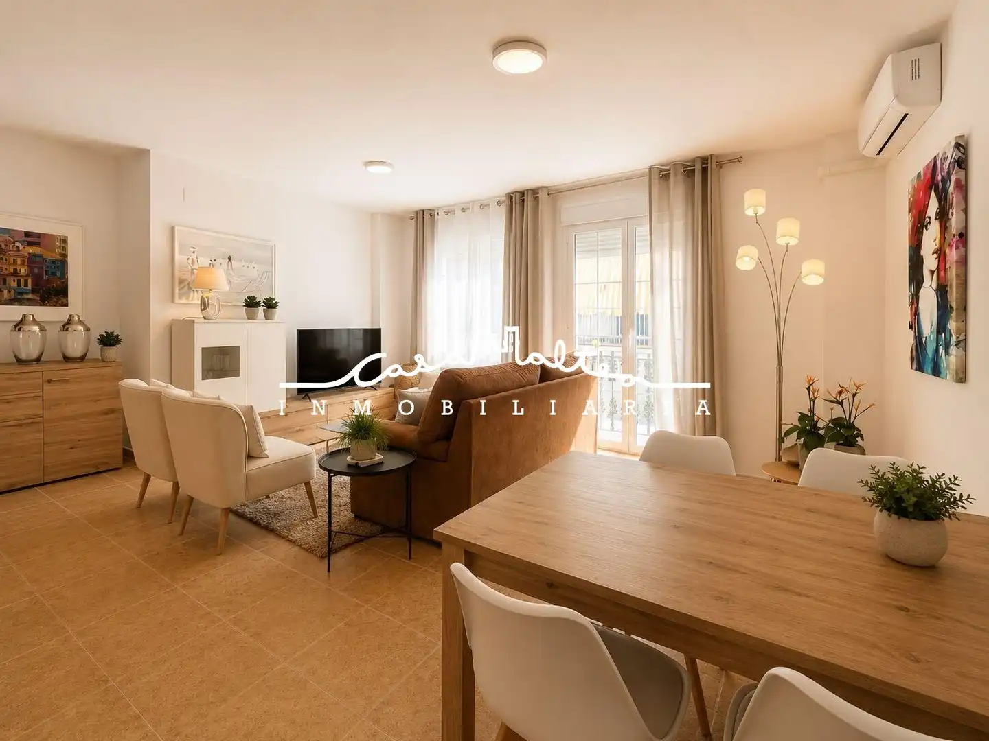 Sala d'estar de Apartament en venda en Altea amb Aire condicionat, Calefacció i Moblat