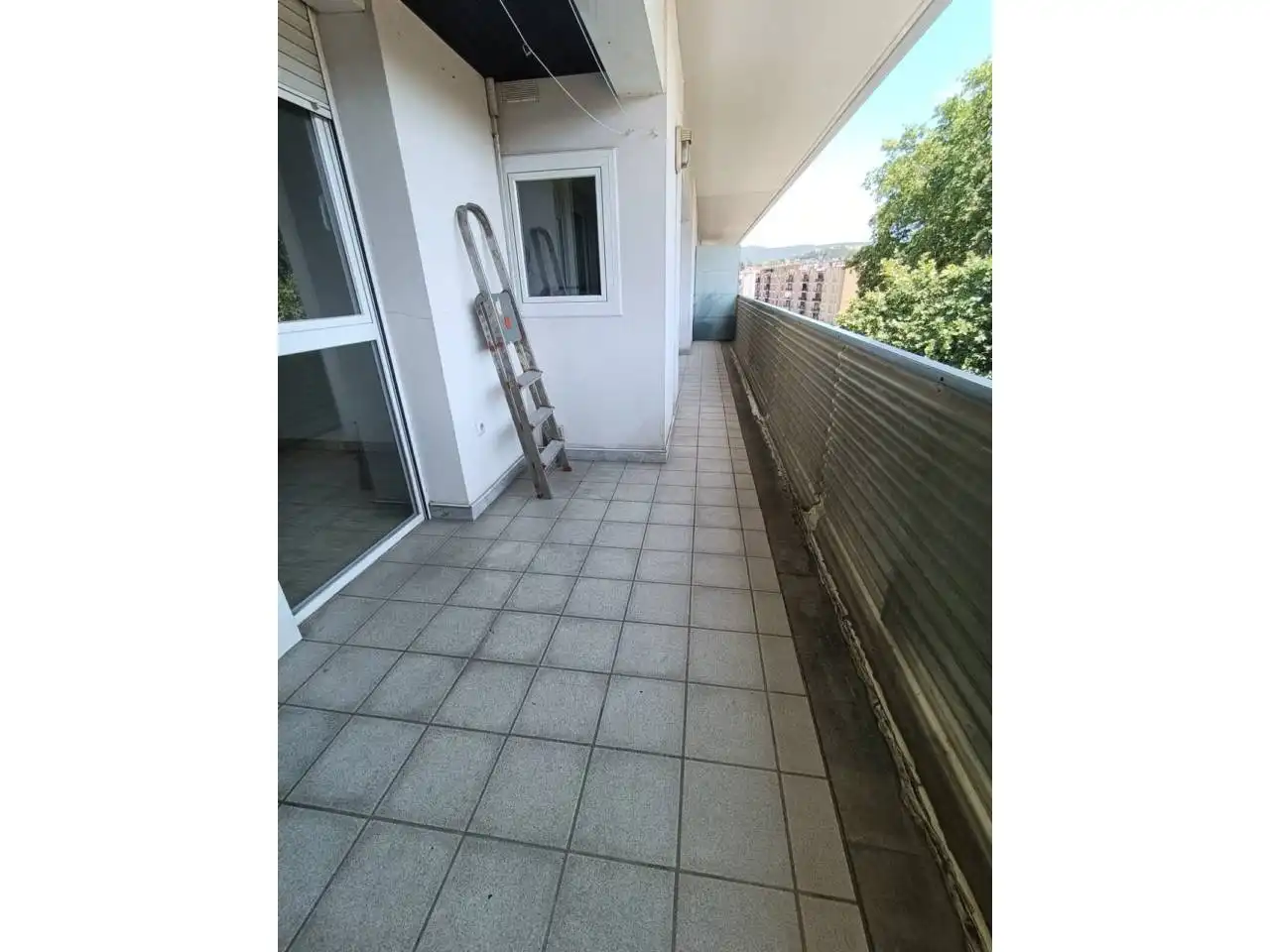Terraza de Ático de alquiler en Girona con Calefacción, Balcón y Piscina comunitaria