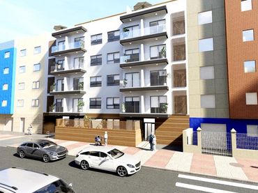 Piso de obra nueva con ascensor en venta en Calle Estadio 31