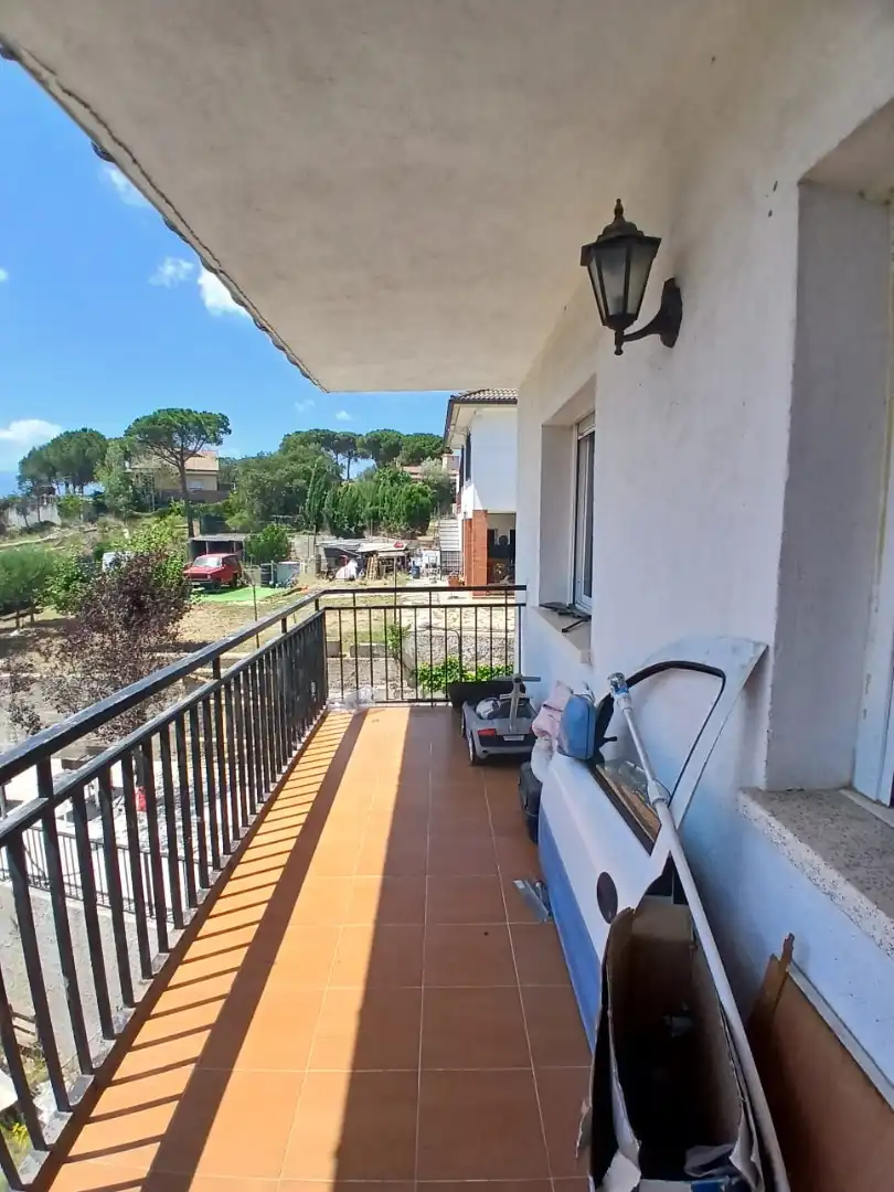 Terrassa de Casa o xalet en venda en Barcelona amb Aire condicionat, Calefacció i Jardí privat