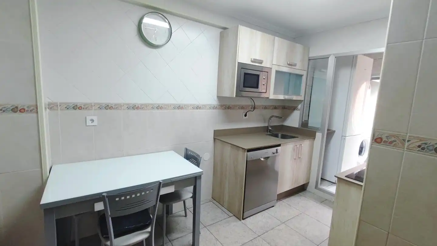 Kitchen of Flat for sale in Mieres (Asturias)  with Heating, Parquet flooring and Storage room