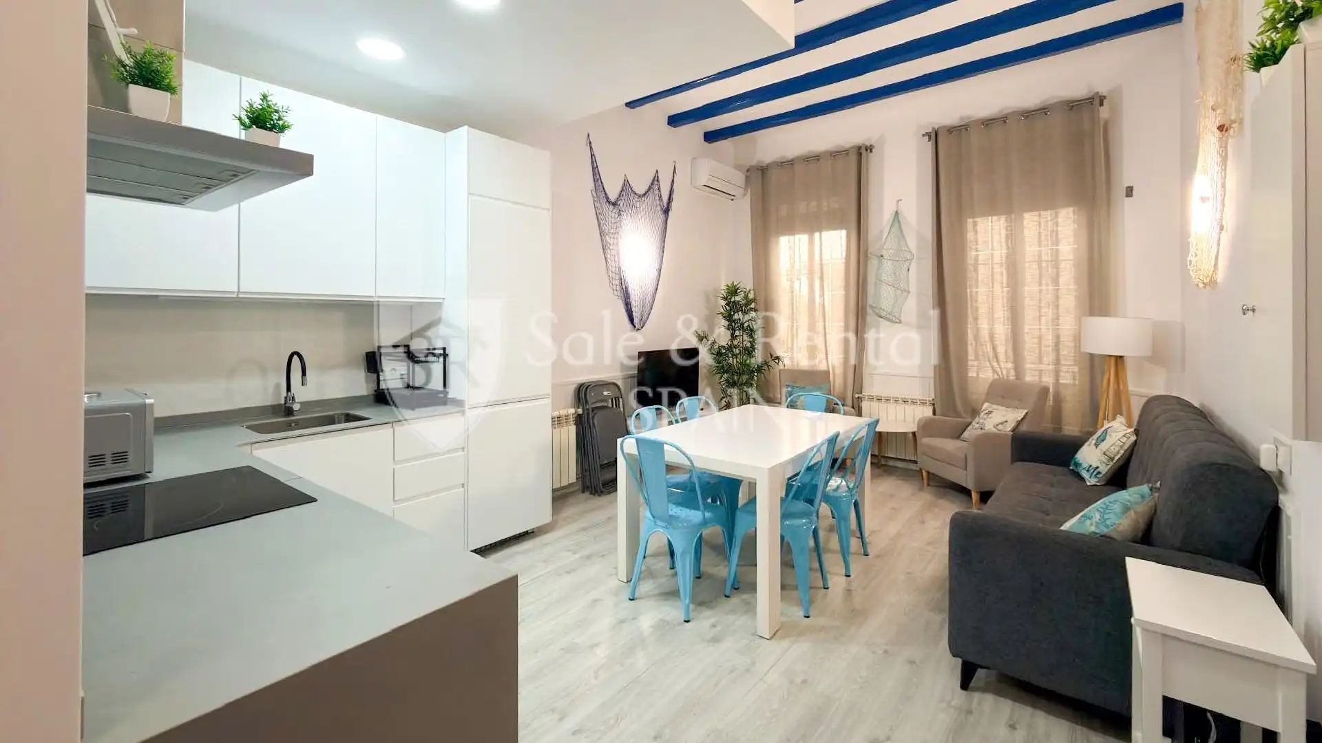 Sala de estar de Casa o chalet en venta en Blanes con Aire acondicionado, Calefacción y Terraza