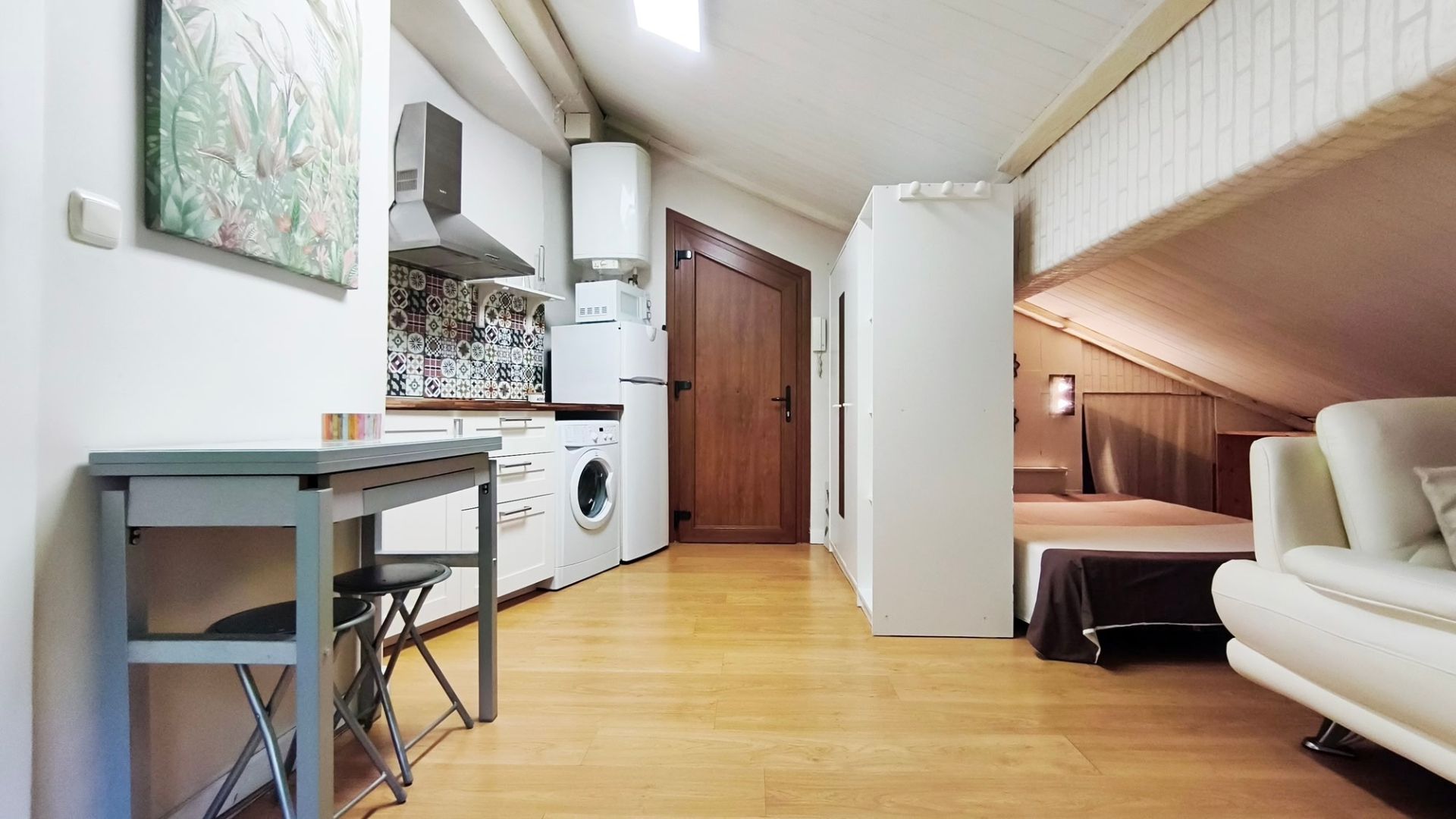 Kitchen of Attic for sale in Donostia - San Sebastián   with Air Conditioner, Heating and Furnished