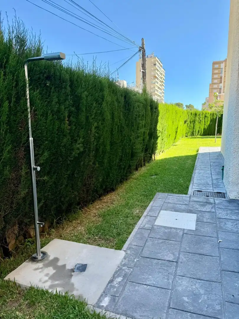 Garten von Erdgeschoss zur Miete in San Javier mit Klimaanlage, Terrasse und Möbliert