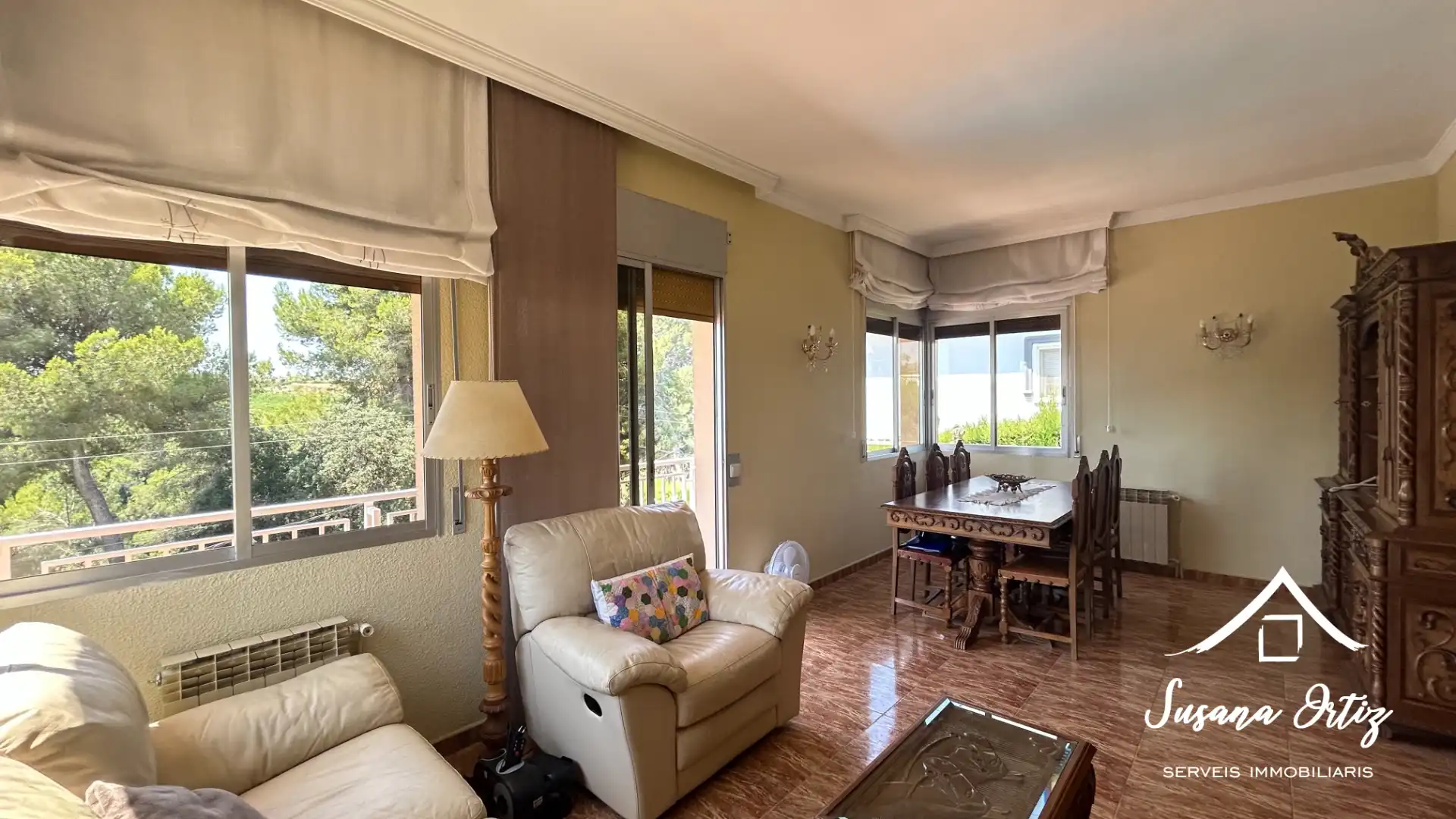 Living room of Houses for sale in Piera  with Heating, Private garden and Terrace