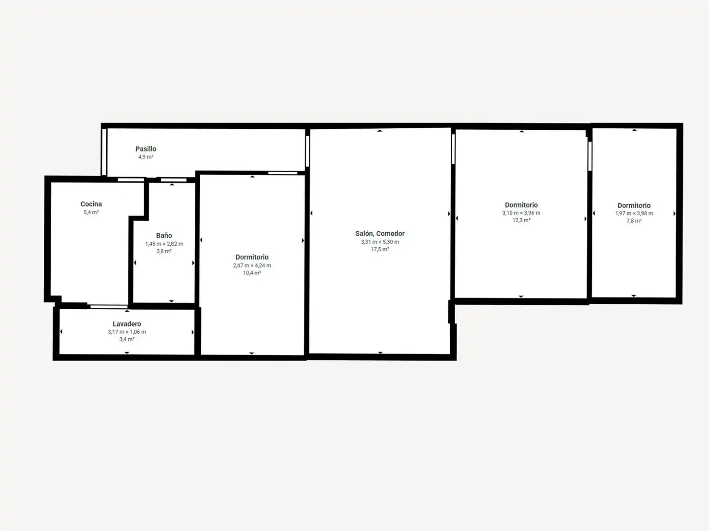 Wohnung zum Verkauf in Granada mit Klimaanlage