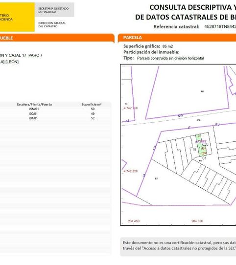 Foto 2 de Casa adosada en venta en La Robla , León