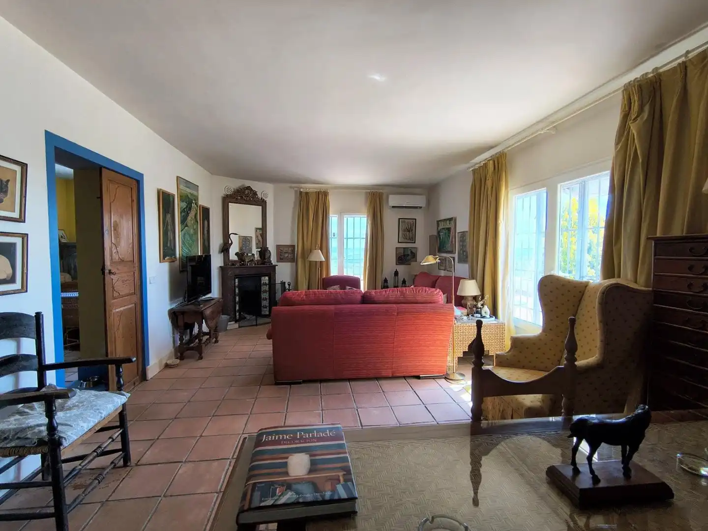 Wohnzimmer von Country house zum Verkauf in Belinchón mit Heizung