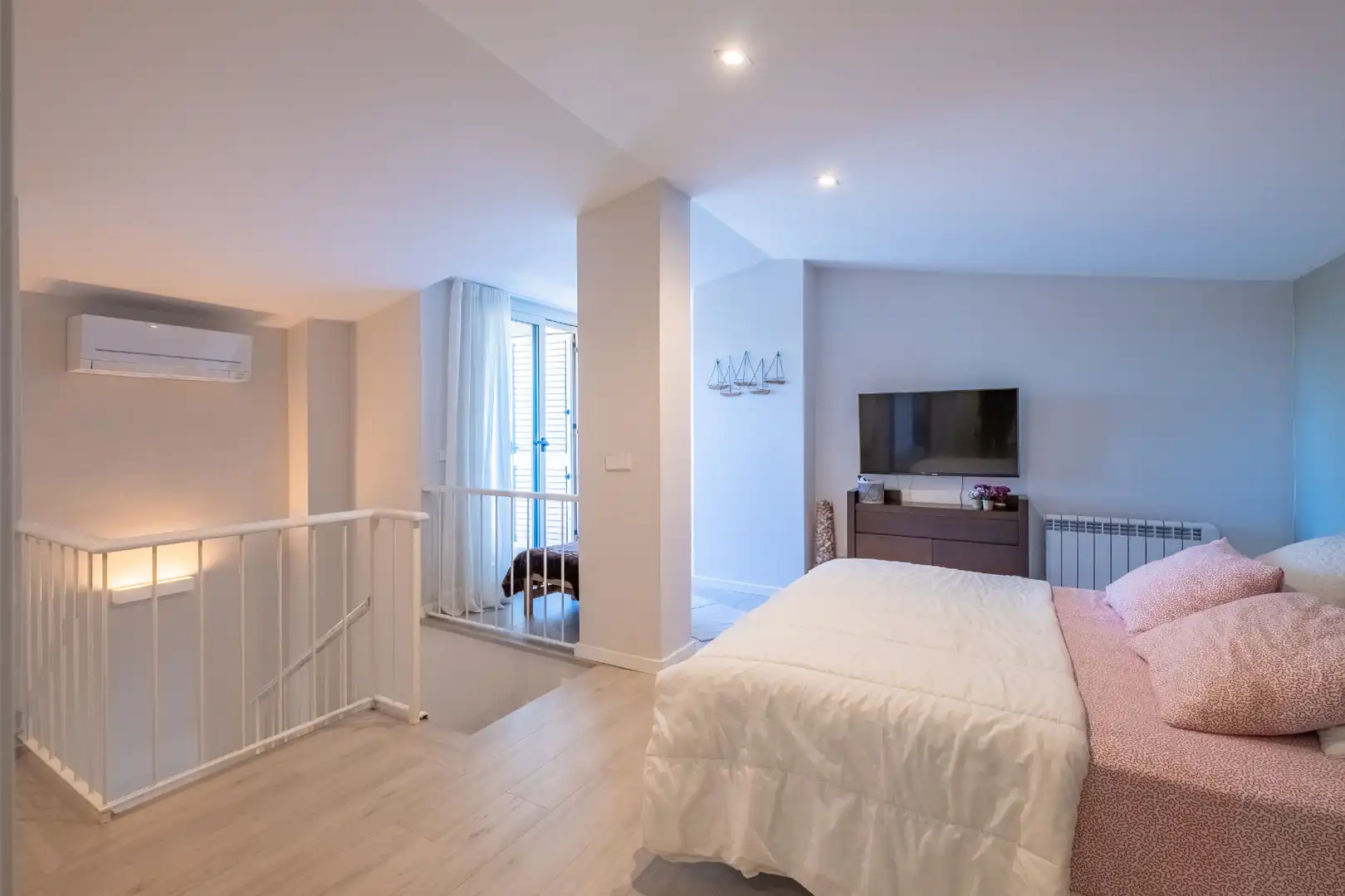 Schlafzimmer von Maisonette zum Verkauf in Palamós mit Klimaanlage, Heizung und Terrasse