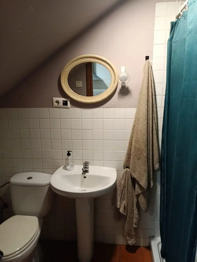 Bathroom of Country homes for sale in Plasencia  with Air Conditioner and Private garden