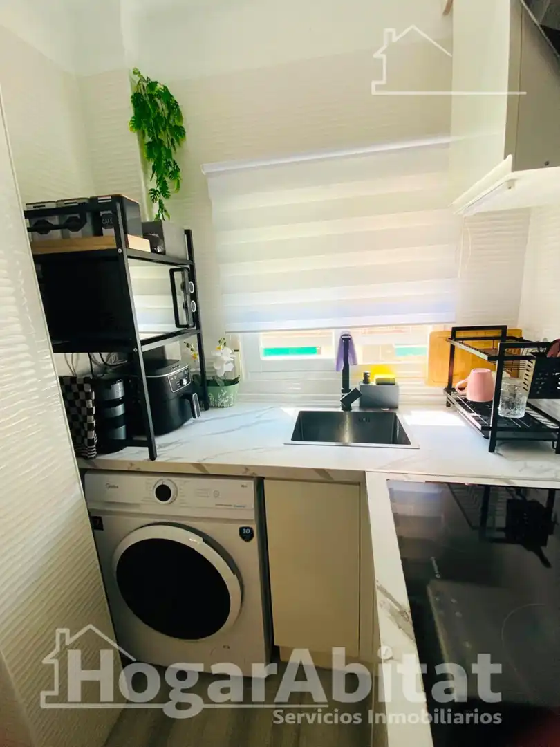 Küche von Wohnung zum Verkauf in Gandia mit Klimaanlage, Heizung und Möbliert