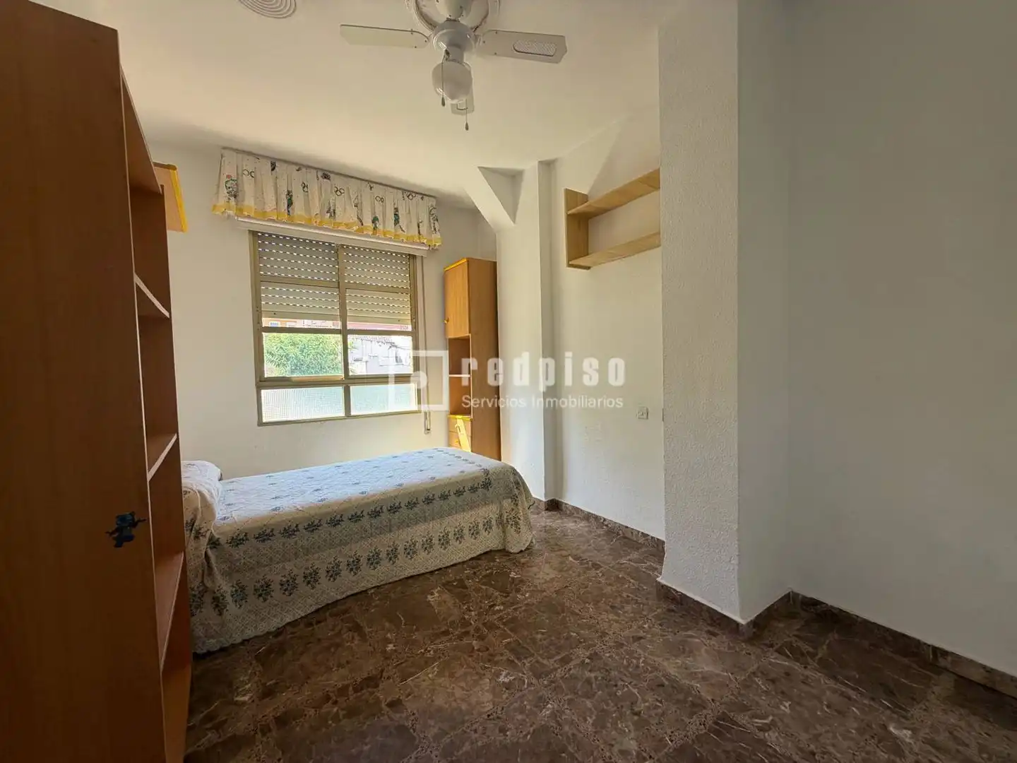 Schlafzimmer von Maisonette zur Miete in Murcia mit Klimaanlage, Privatgarten und Abstellraum