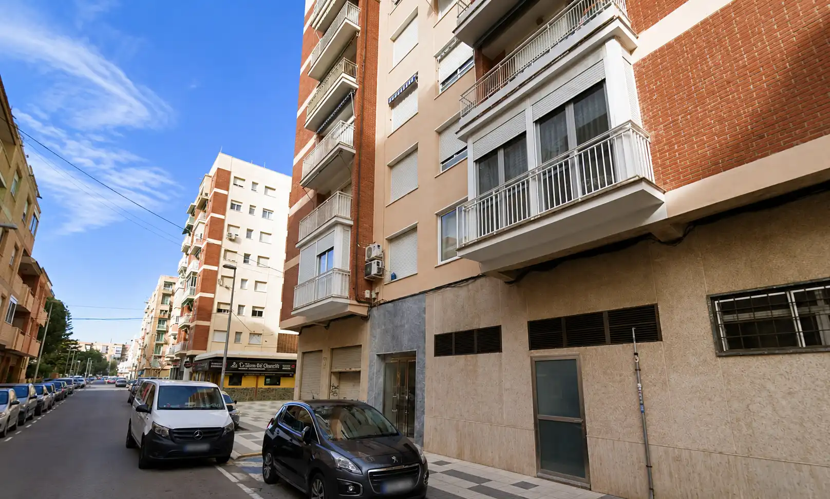 Vista exterior de Pis en venda en Cartagena amb Forn, Rentadora i Balcó