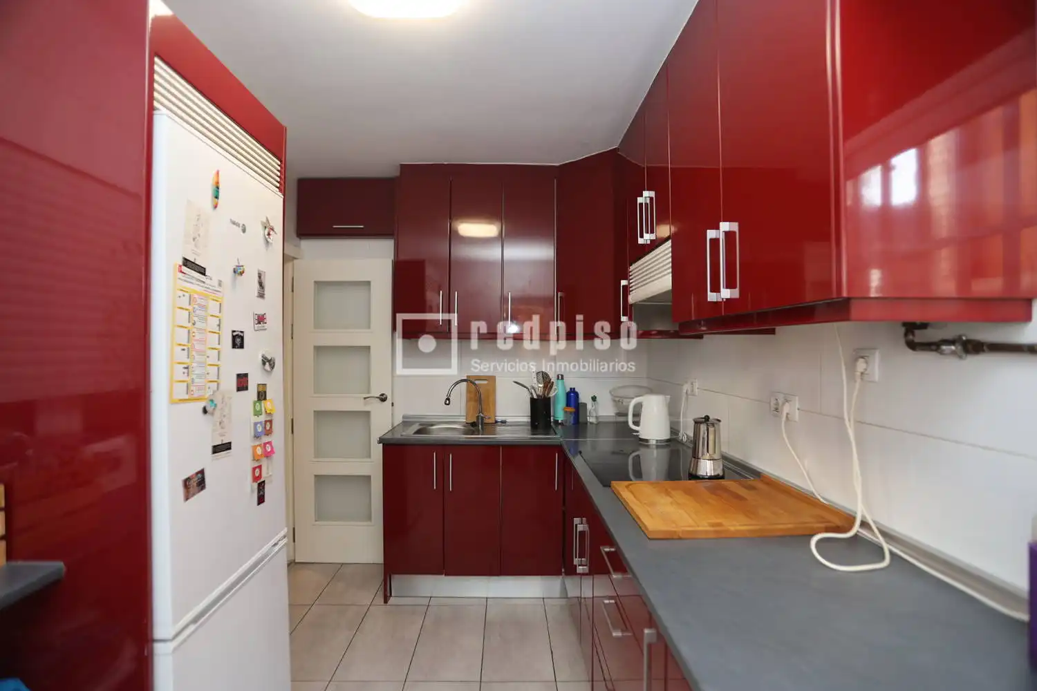 Kitchen of Flat for sale in Madrid  with Air Conditioner, Heating and Terrace