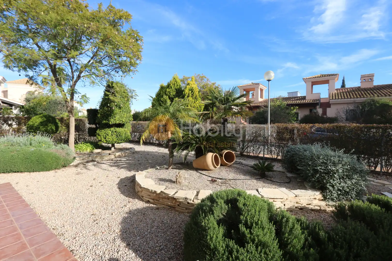 Jardí de Casa o xalet en venda en Fuente Álamo de Murcia amb Aire condicionat, Calefacció i Jardí privat