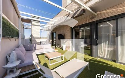 Terrace of Attic for sale in Sant Boi de Llobregat  with Air Conditioner, Heating and Private garden