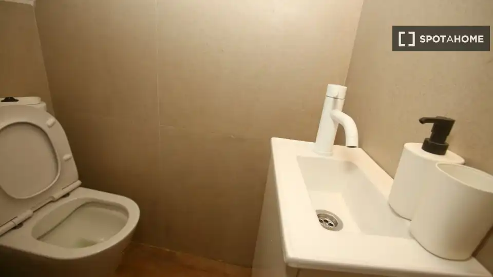 Bathroom of Flat for rent in Puçol  with Air Conditioner, Heating and Furnished