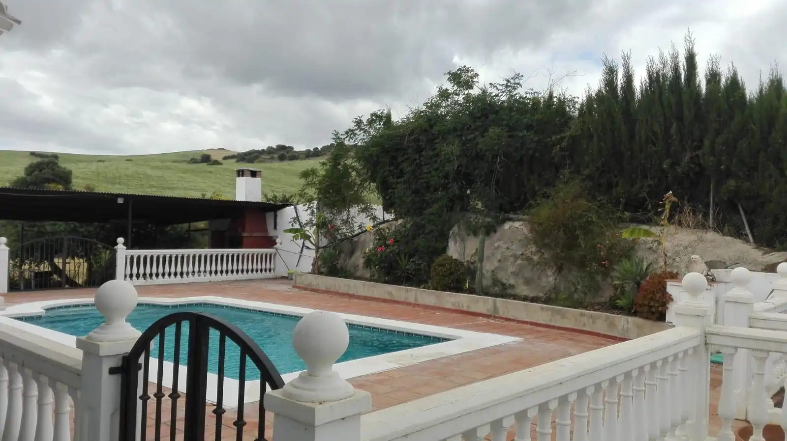 Piscina de Casa o xalet en venda en Pizarra amb Calefacció, Jardí privat i Terrassa