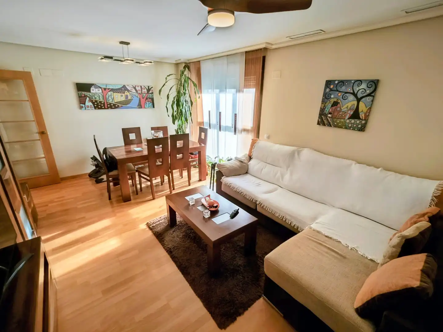 Sala de estar de Piso en venta en Madrid con Aire acondicionado, Calefacción y Jardín privado