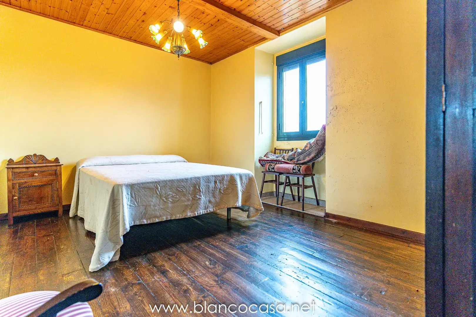 Bedroom of Houses for sale in Coristanco  with Private garden, Storage room and Furnished