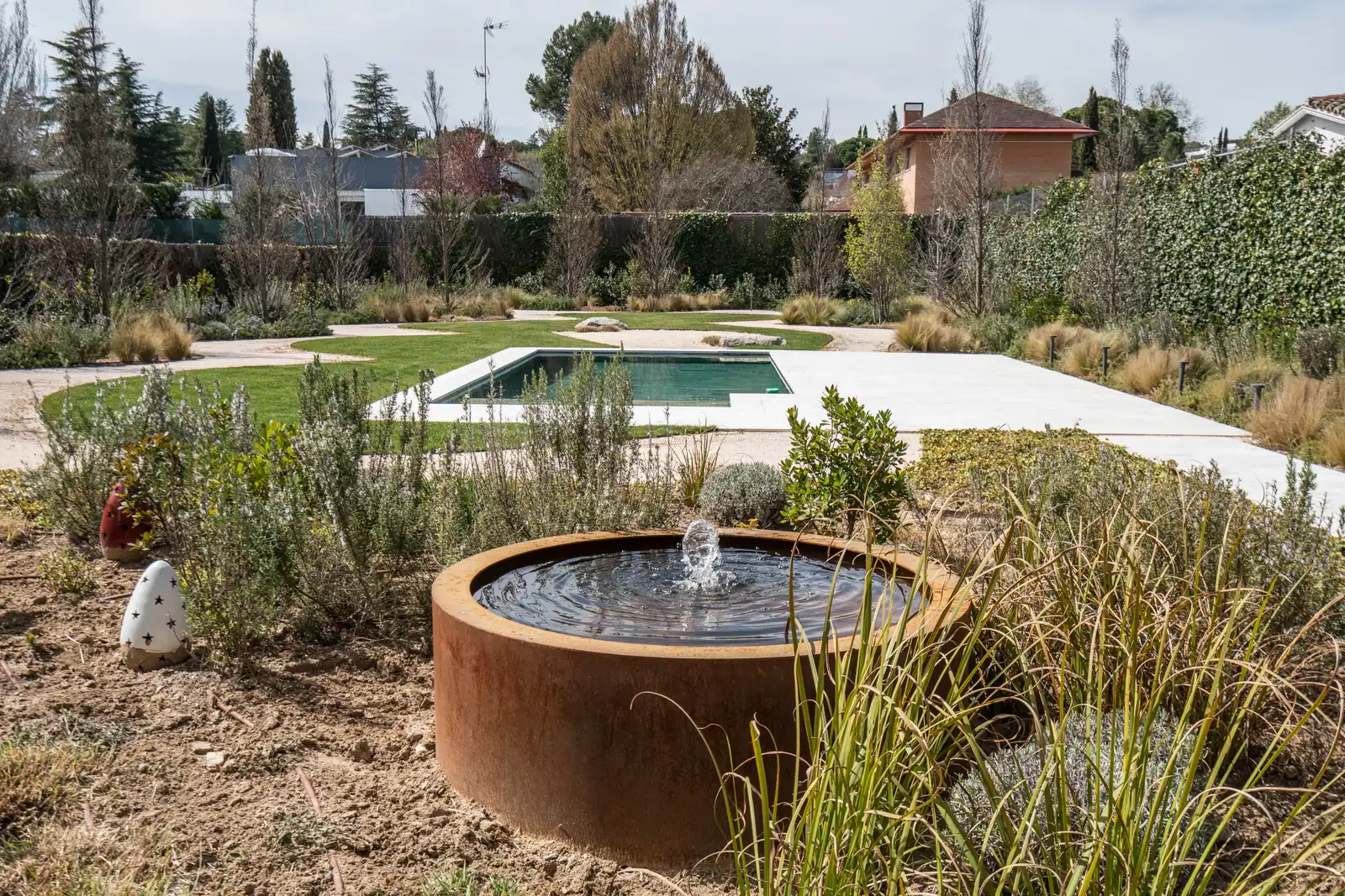 Garden of Houses for sale in Villanueva de la Cañada  with Air Conditioner, Heating and Private garden