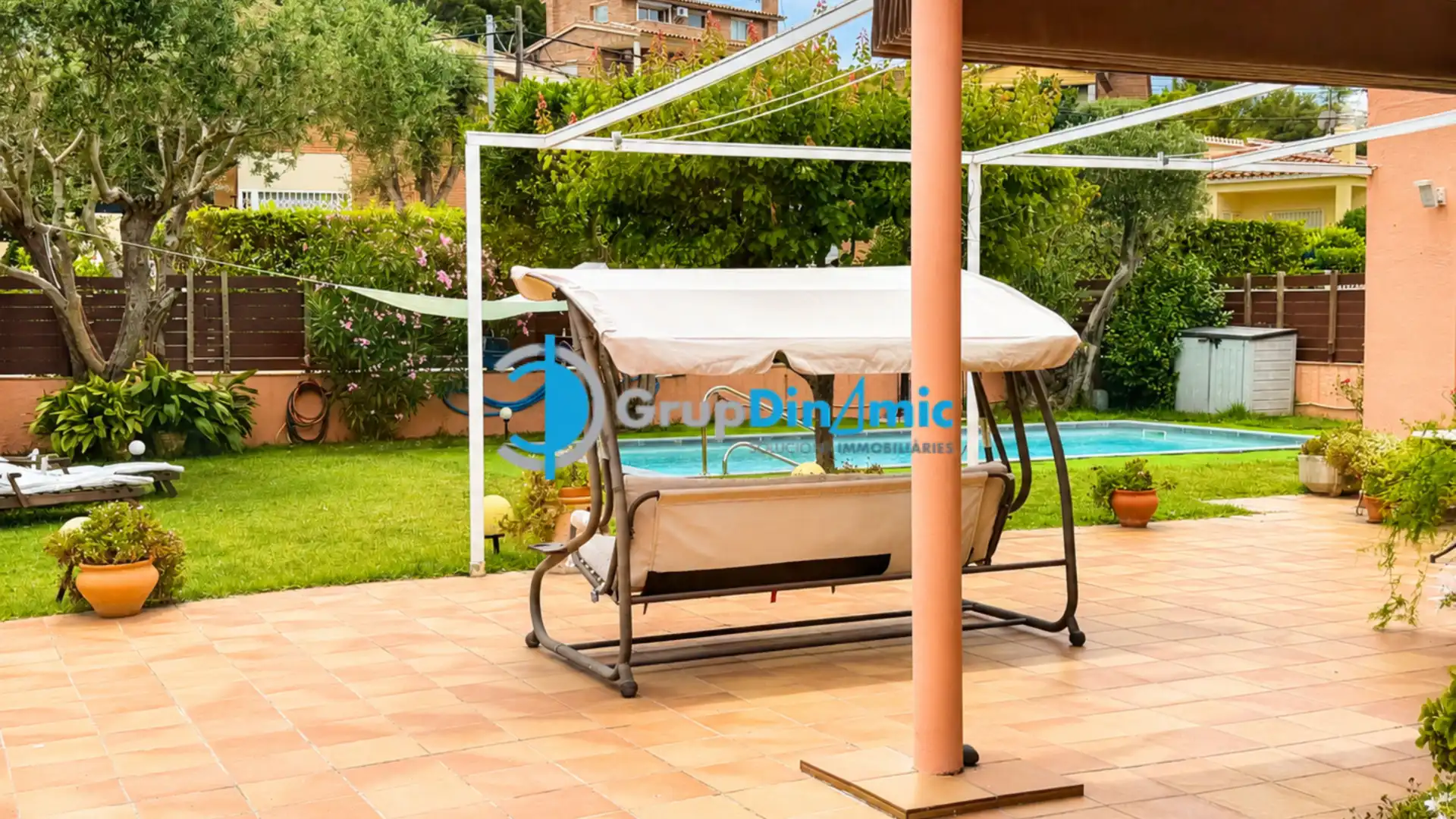 Terrassa de Casa o xalet en venda en Calonge i Sant Antoni amb Calefacció i Jardí privat
