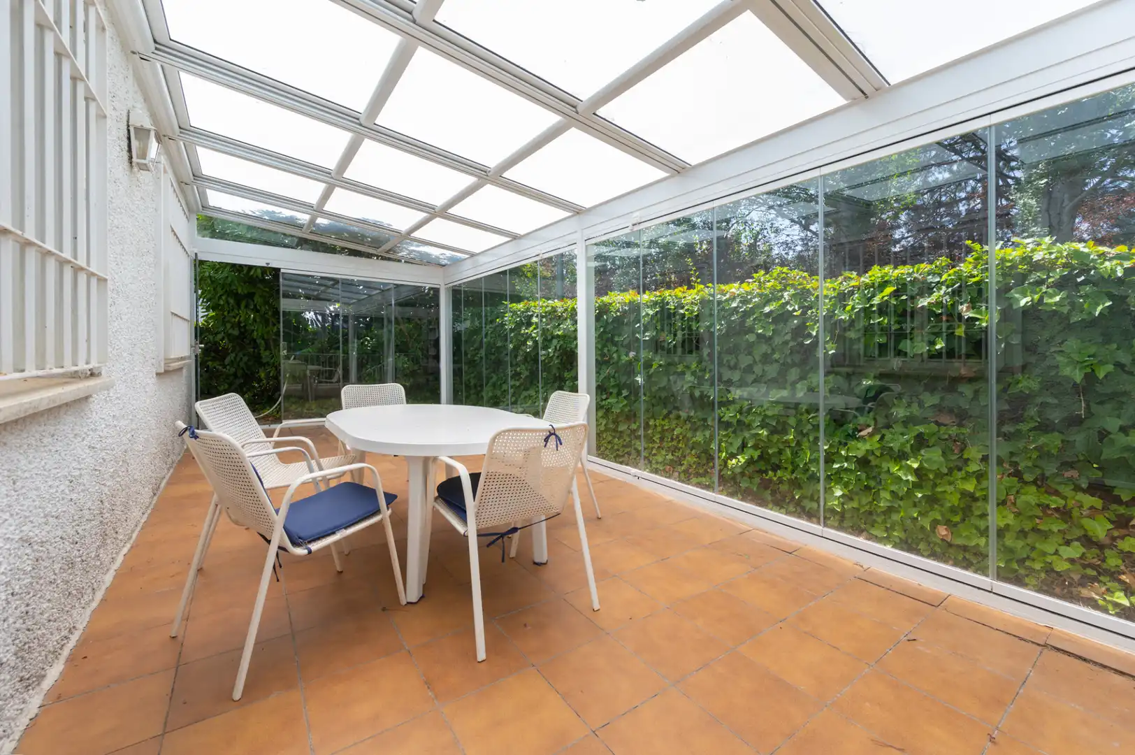 Terraza de Casa o chalet en venta en Colmenar Viejo con Aire acondicionado, Calefacción y Jardín privado