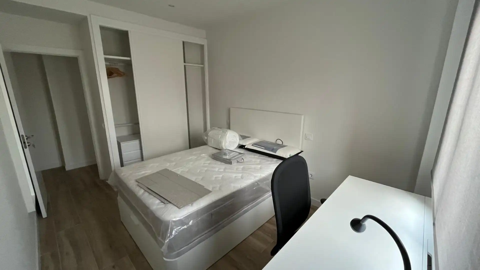 Bedroom of Flat for rent in Guadalajara  with Heating and Furnished