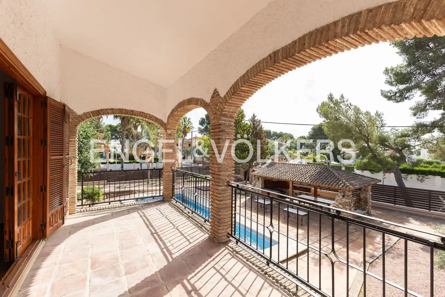 Terraza de Casa o chalet de alquiler en Paterna con Aire acondicionado, Calefacción y Jardín privado