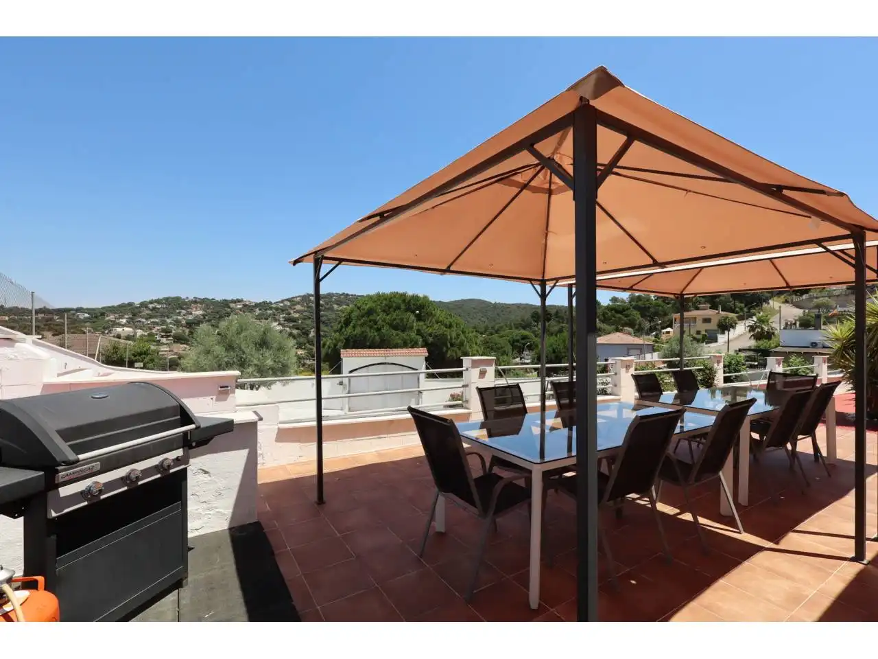 Terrassa de Casa o xalet en venda en Lloret de Mar amb Aire condicionat, Calefacció i Jardí privat