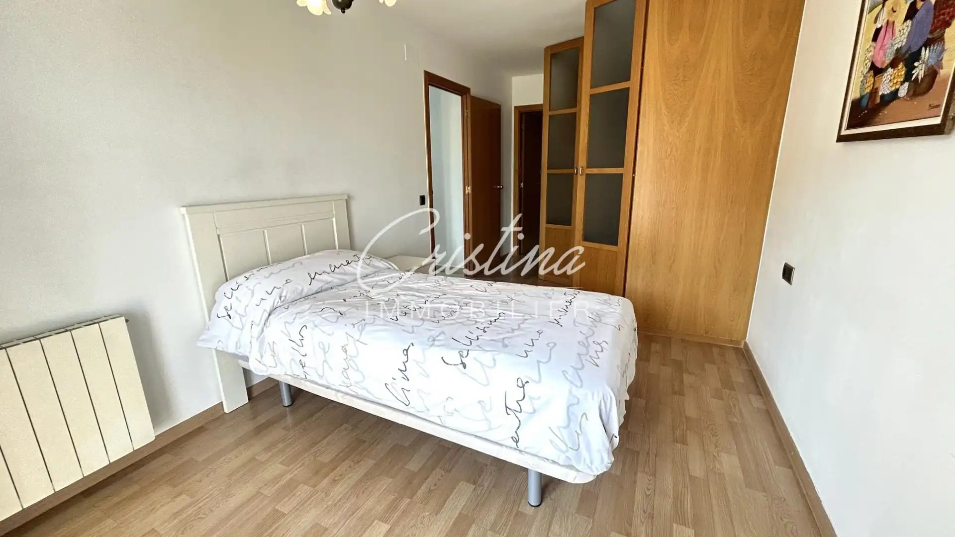 Schlafzimmer von Wohnungen zum Verkauf in Girona mit Heizung, Terrasse und Alarm