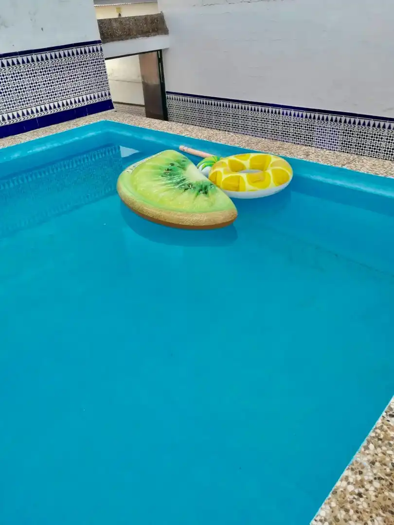 Piscina de Casa o xalet en venda en Tocina amb Aire condicionat, Jardí privat i Terrassa