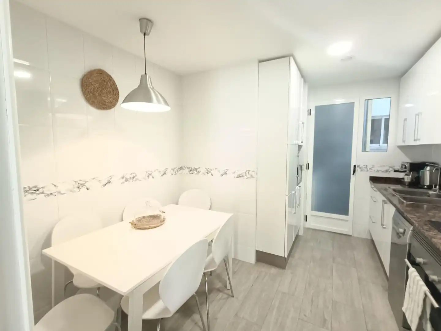 Cocina de Piso en venta en Castellón de la Plana / Castelló de la Plana con Aire acondicionado, Calefacción y Parquet