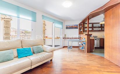 Sala d'estar de Apartament en venda en  Barcelona Capital amb Aire condicionat, Calefacció i Terrassa