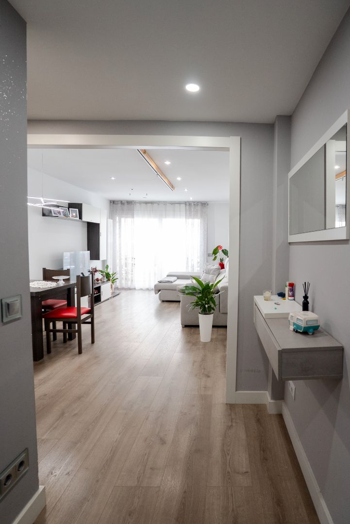 Living room of Flat for sale in Reus  with Air Conditioner, Heating and Parquet flooring